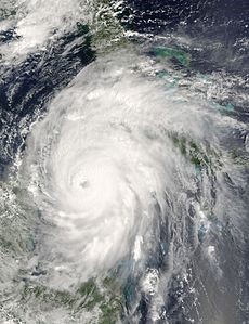 Histoirs de Partir, Cyclone Ivan - Image Wikipedia
